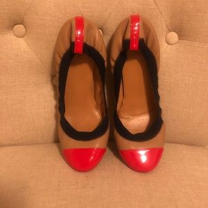 J. Crew Scrunch Flats